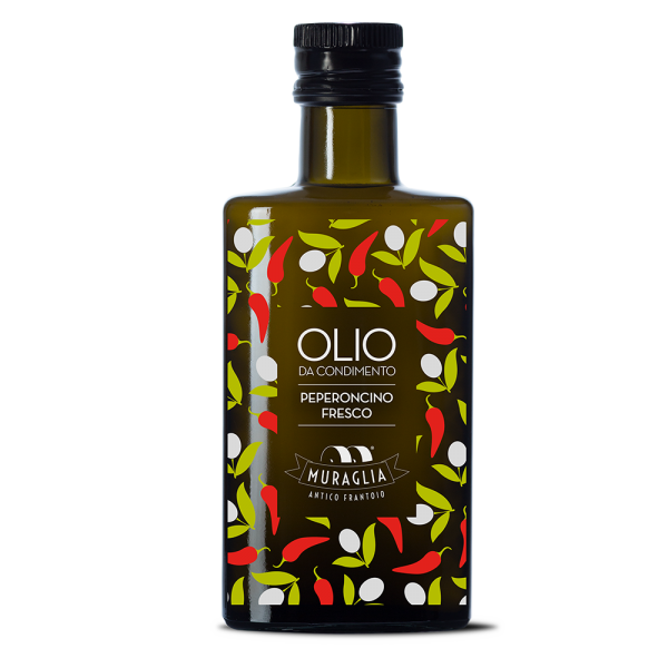 Italiaanse olijfolie chilipeper